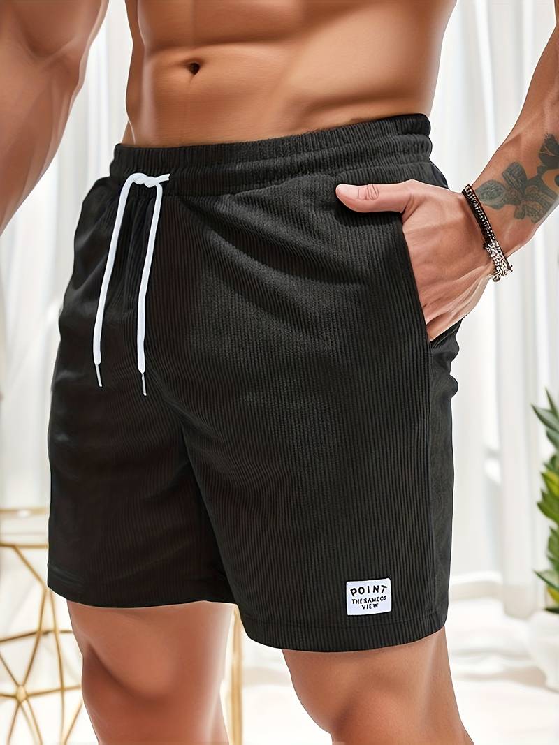 Enzo – Short en Velours Côtelé, stylé et ultra-Confortable