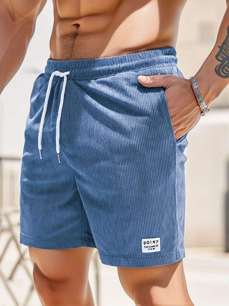 Enzo – Short en Velours Côtelé, stylé et ultra-Confortable