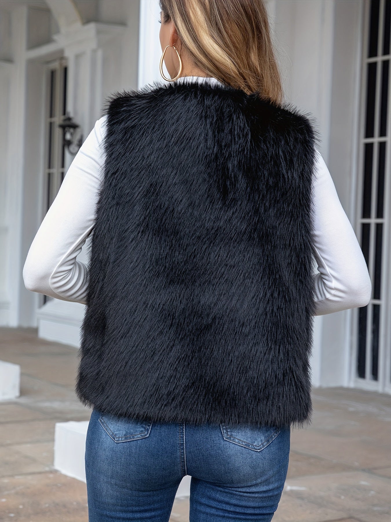 Maria - Gilet Sans Manches Femme pour un Look Chic et Moderne