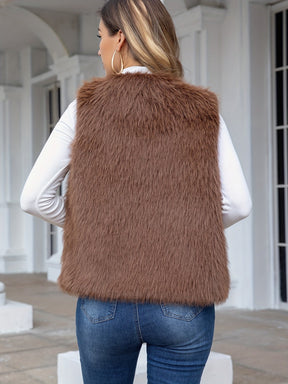 Maria - Gilet Sans Manches Femme pour un Look Chic et Moderne