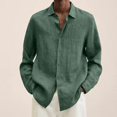 Genghis - Chemise élégante en lin pour homme