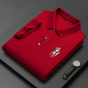 Carter - Polo Classique en Coton Piqué pour Homme, Confortable et Élégant