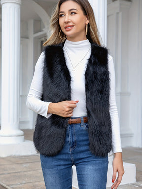 Maria - Gilet Sans Manches Femme pour un Look Chic et Moderne