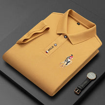 Carter - Polo Classique en Coton Piqué pour Homme, Confortable et Élégant