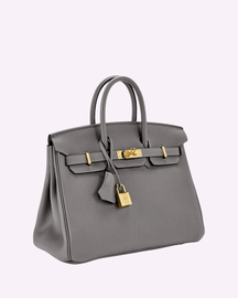 Camille - Sac Structuré en cuir avec Cadenas doré pour un style Raffiné