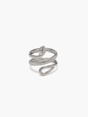 Sia - Bague Serpent Ajustable avec finition Luxueuse