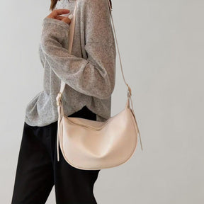 Clara - Sac Bandoulière Minimaliste en Cuir Chic pour Femme