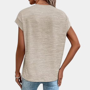 Aiza – T-shirt ample chic, coupe fluide et confortable