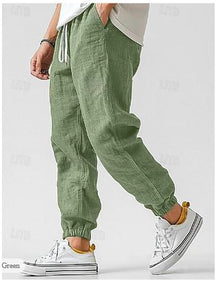 Maxime - Pantalon Jogger en Lin pour Homme