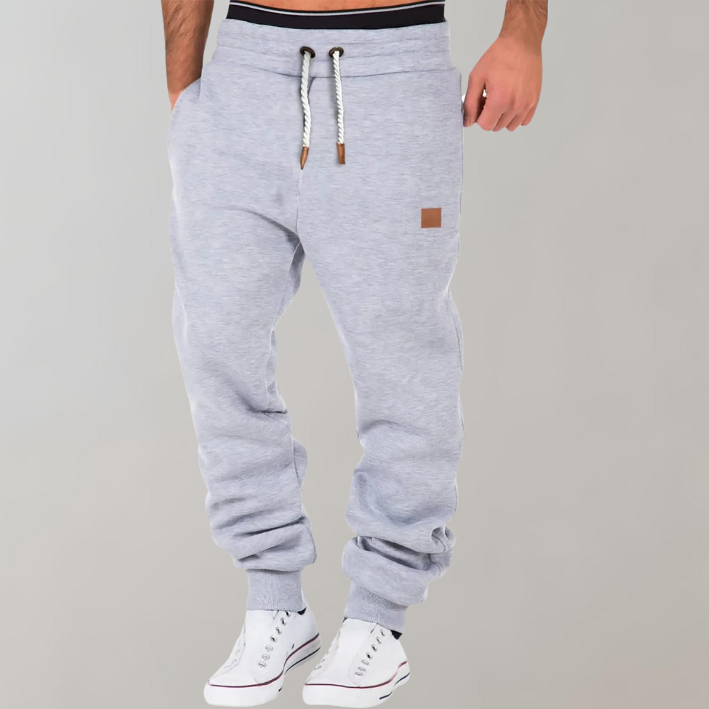 Fischer - Pantalon de Jogging en Coton avec Cordon pour Homme