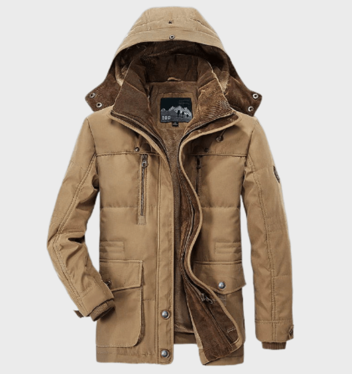 Pierre - Parka Hiver Confortable pour un Look Classique et Chaud