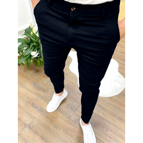 Jayden - Pantalon Ajusté en Lin pour Homme, Élégance et Légèreté