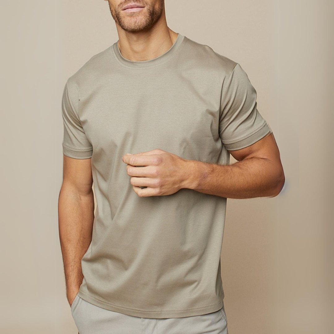 Charles - T-Shirt Basique et Confortable pour un Look Décontracté