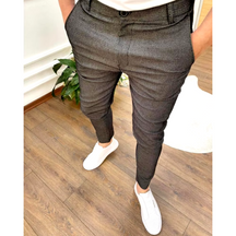 Jayden - Pantalon Ajusté en Lin pour Homme, Élégance et Légèreté