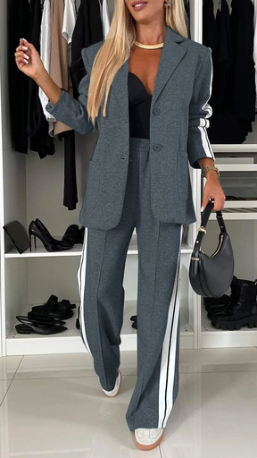 Bella - Ensemble Blazer et Pantalon Casual pour Femme