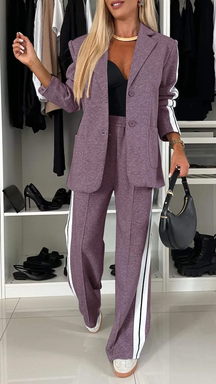 Bella - Ensemble Blazer et Pantalon Casual pour Femme