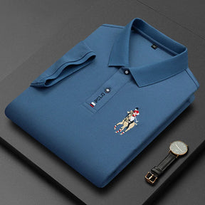 Carter - Polo Classique en Coton Piqué pour Homme, Confortable et Élégant