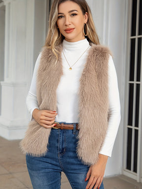 Maria - Gilet Sans Manches Femme pour un Look Chic et Moderne