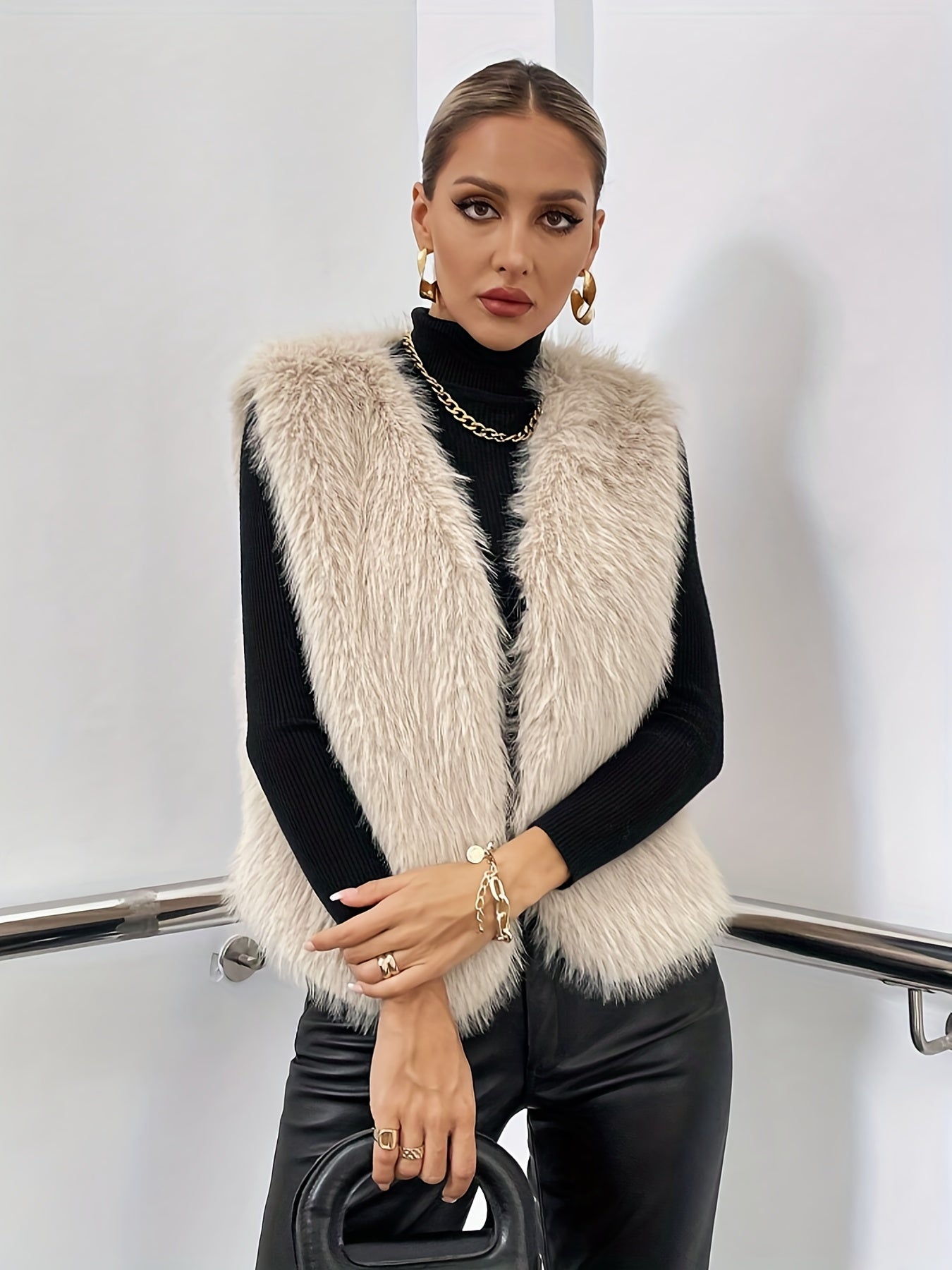 Maria - Gilet Sans Manches Femme pour un Look Chic et Moderne