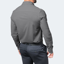 Paul - Chemise ajustée en tissu extensible pour homme