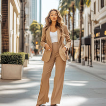 Rachel - Tailleur pantalon chic et intemporel pour femmes élégantes