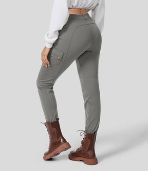 Élisa - Pantalon Cargo Ajusté avec Poches Utilitaires pour Femme