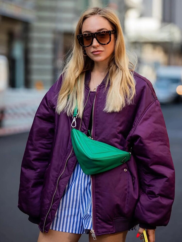 Noa - Veste bomber avec poches boutonnées