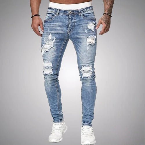 Carlos - Jean Skinny Déchiré pour Homme pour Look Tendance et Moderne