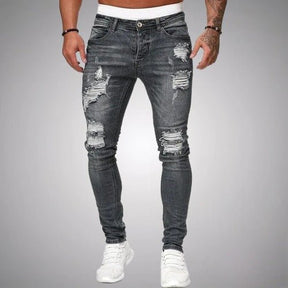 Carlos - Jean Skinny Déchiré pour Homme pour Look Tendance et Moderne