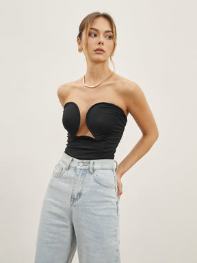 Nova - Top Bustier push-up Séduisant et sans Sretelles